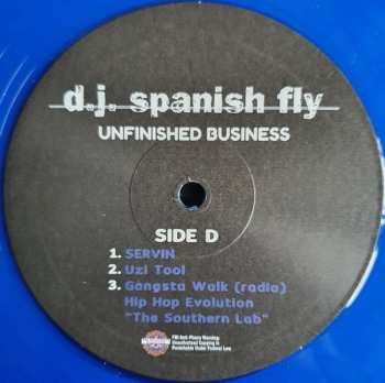 2LP DJ Spanish Fly: Unfinished Business (1987) CLR | LTD 565208