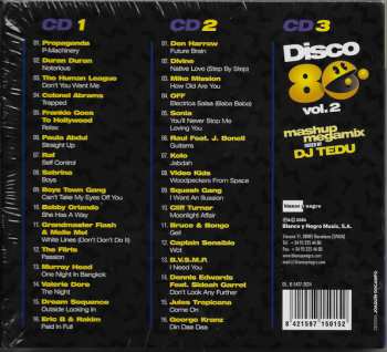 3CD DJ Tedu: Disco 80 Vol.2 (La Mejor Musica Dance De Los 80) 627154