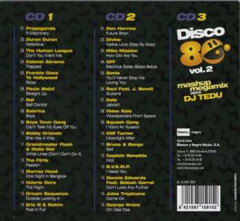 3CD DJ Tedu: Disco 80 Vol.2 (La Mejor Musica Dance De Los 80) 627154