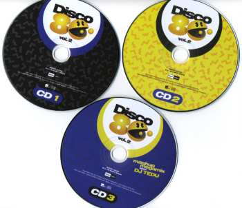 3CD DJ Tedu: Disco 80 Vol.2 (La Mejor Musica Dance De Los 80) 627154