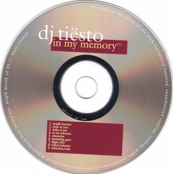 2CD DJ Tiësto: In My Memory 17609