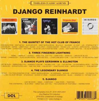 5CD Django Reinhardt: Timeless Classic Albums 193128