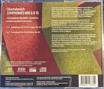 SACD The London Symphony Orchestra: Symphonies Nos 6 & 15 576175