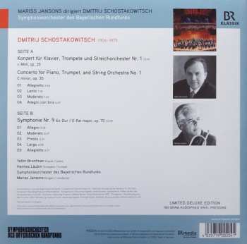 LP Dmitri Shostakovich: Konzert Für Klavier, Trompete Und Streichorchester Nr. 1 / Symphonie Nr. 9 DLX | LTD 595232