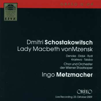 2CD Dmitri Shostakovich: Lady Macbeth Von Mzensk 294348