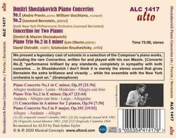 CD Dmitri Shostakovich: Piano Concertos Nos. 1 & 2, Piano Concertino, Piano Trio 561799