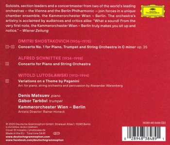 CD Dmitri Shostakovich: Shostakovich · Schnittke · Lutosławski 284962