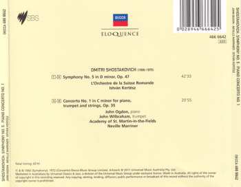 CD Dmitri Shostakovich: Symphony No. 5 / Piano Concerto No. 1 550568