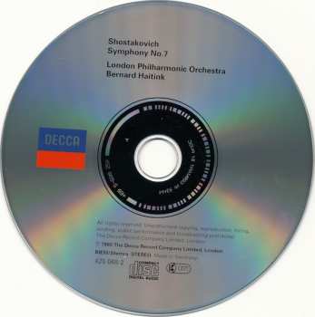 CD The London Philharmonic Orchestra: Symphony No.7 320925