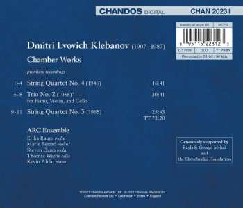 CD ARC Ensemble: Chamber Works 646516