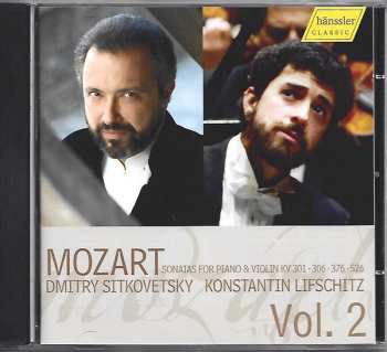 Album Konstantin Lifschitz: Vol.2  Mozart Sonatas For Piano & Violin KV 301. 306 . 376 . 526