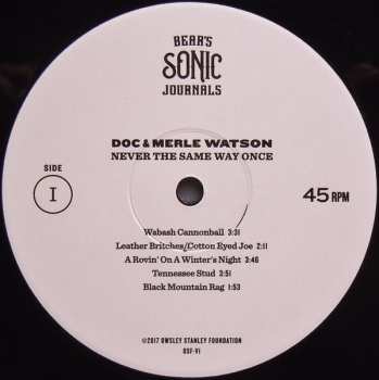 2LP Doc & Merle Watson: Never The Same Way Once • Live At The Boarding House • Thursday, May 2, 1974 604058