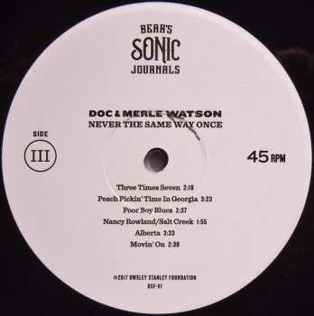 2LP Doc & Merle Watson: Never The Same Way Once • Live At The Boarding House • Thursday, May 2, 1974 604058