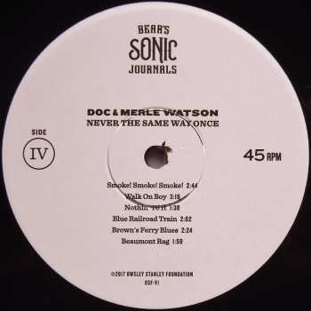 2LP Doc & Merle Watson: Never The Same Way Once • Live At The Boarding House • Thursday, May 2, 1974 604058