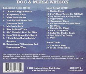 CD Doc & Merle Watson: Lonesome Road / Look Away! 607682