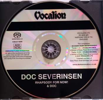 SACD Doc Severinsen: Rhapsody For Now! & Doc 554425