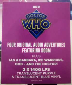 2LP Doctor Who: Four From Doom's Day CLR 589889