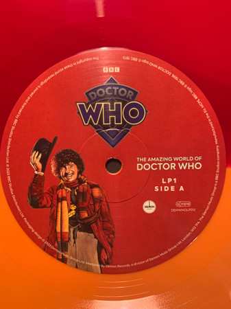 2LP Doctor Who: The Amazing World Of Doctor Who CLR 438496