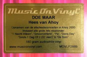 2LP Doe Maar: Hees Van Ahoy 486065