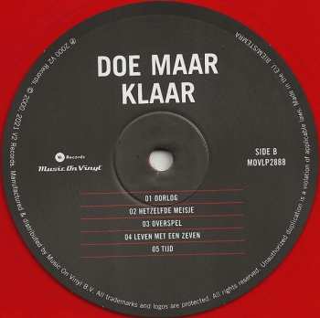 2LP Doe Maar: Klaar LTD | NUM | CLR 142318