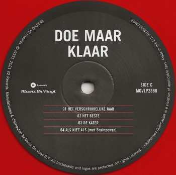 2LP Doe Maar: Klaar LTD | NUM | CLR 142318