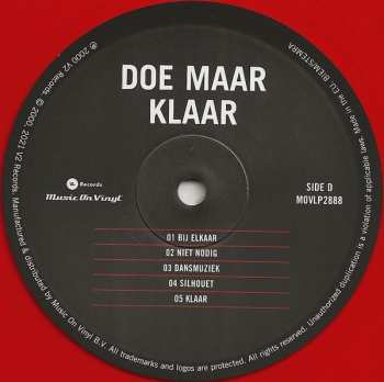 2LP Doe Maar: Klaar LTD | NUM | CLR 142318