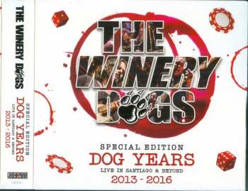 3CD/DVD/Blu-ray The Winery Dogs: Dog Years - Live in Santiago & Beyond 2013-2016 10067