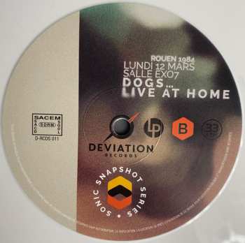 LP Dogs: Live At Home CLR | LTD | NUM 656160