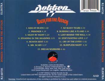 CD Dokken: Back For The Attack 604293