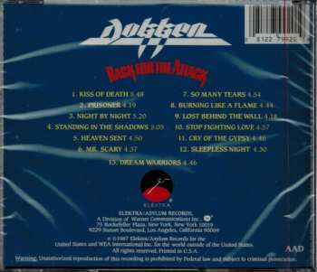 CD Dokken: Back For The Attack 604293