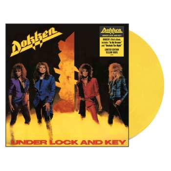 LP Dokken: Under Lock And Key (canary Yellow) 595028