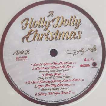 2LP Dolly Parton: A Holly Dolly Christmas CLR | DLX 545055