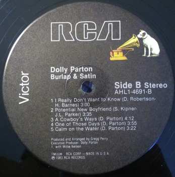 LP Dolly Parton: Burlap & Satin 643919