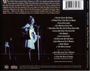 CD Dolly Parton: Just Because I'm A Woman 624563