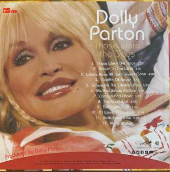 LP Dolly Parton: Those Were The Days CLR 647722