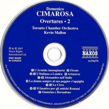 CD Kevin Mallon: Overtures ● 2 564438