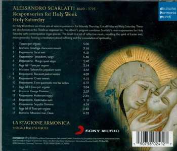 CD Domenico Scarlatti: Responsories For Holy Saturday 111117