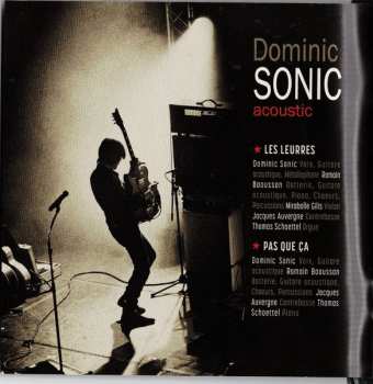 CD Dominic Sonic: Acoustic LTD | NUM 609301