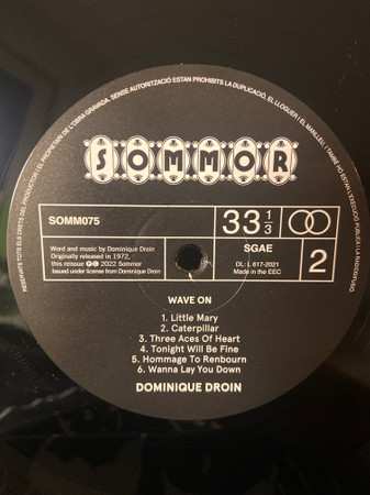 LP Dominique Droin: Wave On LTD | NUM 553945