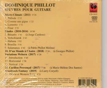 CD Dominique Phillot: Oeuvres Pour Guitare 555056