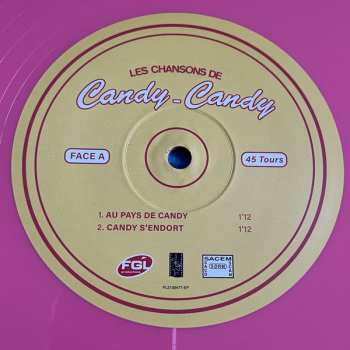 LP Dominique Poulain: Les Chansons De Candy-Candy LTD | CLR 118825