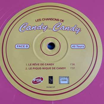 LP Dominique Poulain: Les Chansons De Candy-Candy LTD | CLR 118825