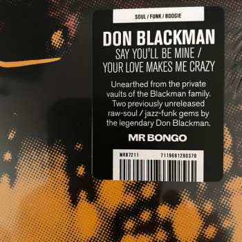 SP Don Blackman: Say You'll Be Mine 576465