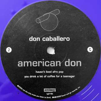 2LP Don Caballero: American Don CLR | LTD 567339