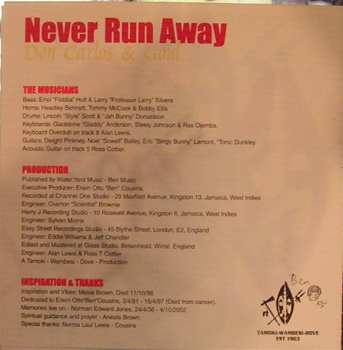 CD Don Carlos: Never Run Away 385574