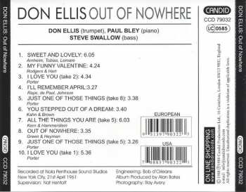 CD Don Ellis: Out Of Nowhere 423263