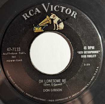 Album Don Gibson: Oh Lonesome Me