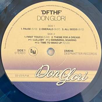 LP Don Glori: Don't Forget To Have Fun CLR | LTD 583251