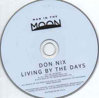 CD Don Nix: Living By The Days 385569