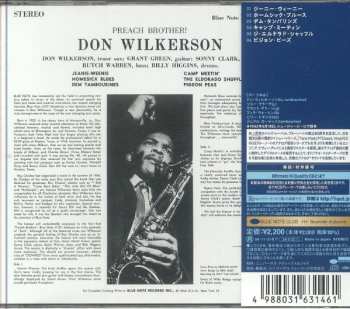 CD Don Wilkerson: Preach Brother! LTD 597368